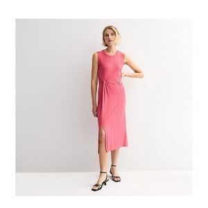 NWT Woman’s Nine West Twist Front Sleeveless Knit Dress